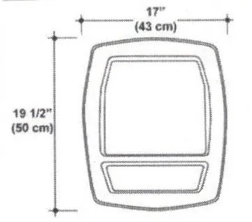 XL soap and shampoo shower accessory