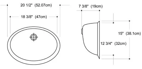 22" Ultra Oval Bowl Style
